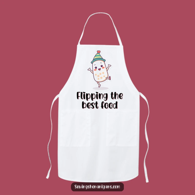 Funny Thimble Cartwheel Apron: Acrobatic Fun in the Kitchen, a Perfect Funny Gift!