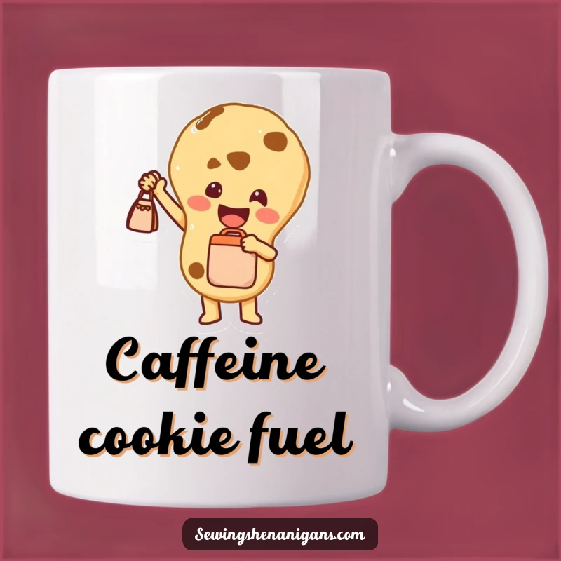Funny Cookie Joy Mug: Celebrate Small Wins with This Character, Perfect Humorous Gift