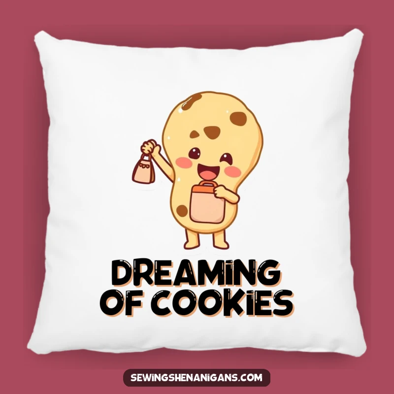 Cozy Funny Cookie Pillow: Add Sweet Comfort with This Proud Character - Perfect Humorous Gift