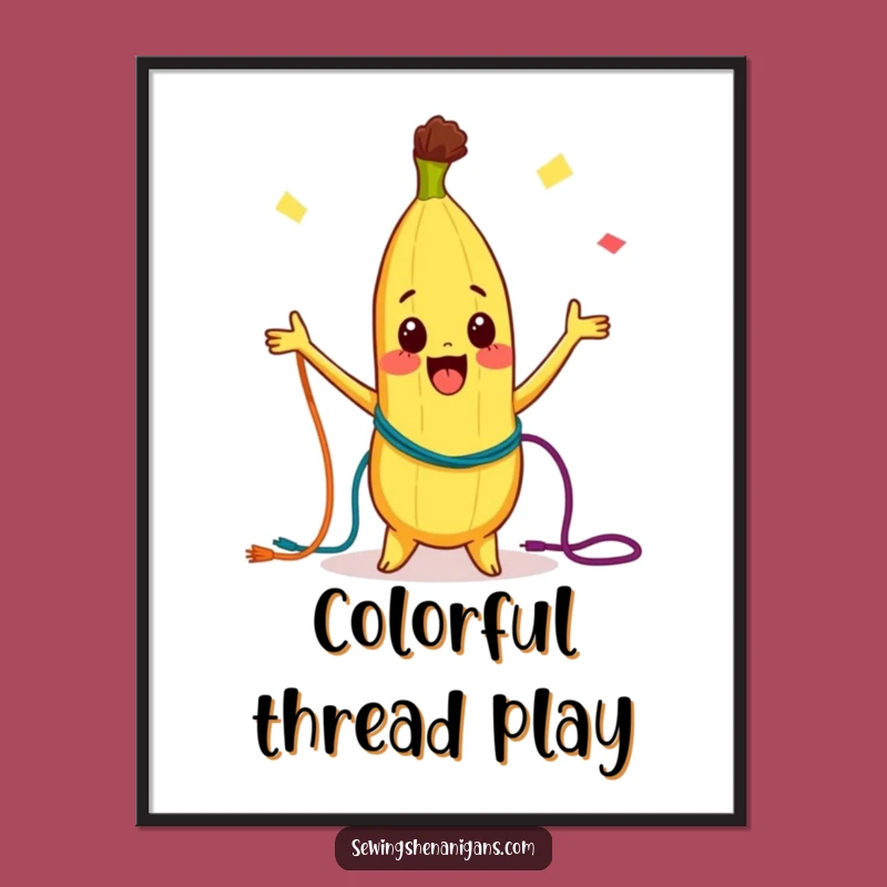 Printable Funny Banana Art: Instantly Add Whimsical Joy to Your Walls - Humorous Gift