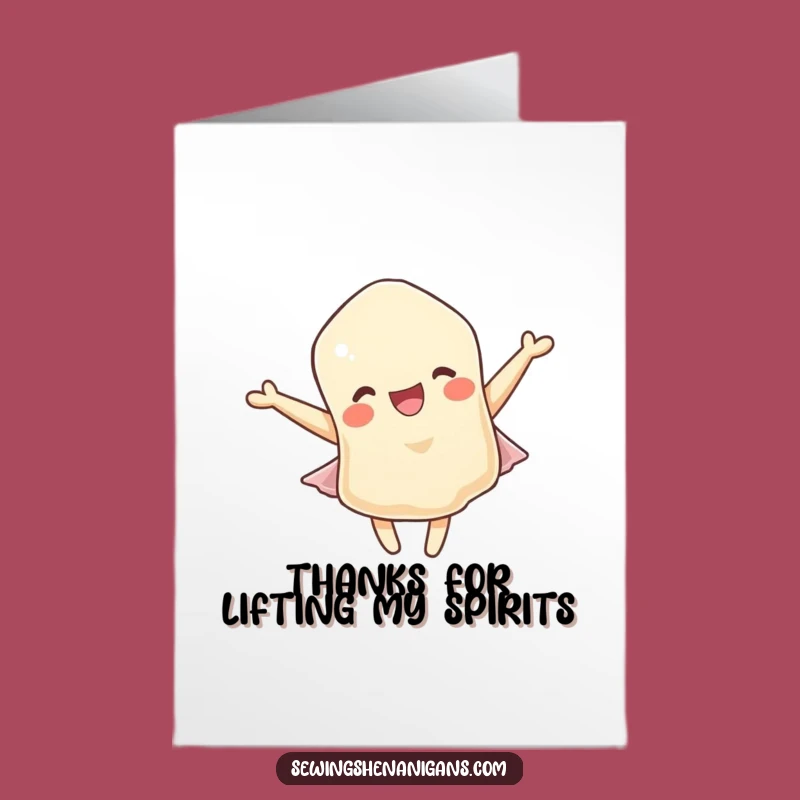 Free Printable Thank You Card: Fabric Scrap's Breezy Gratitude Message