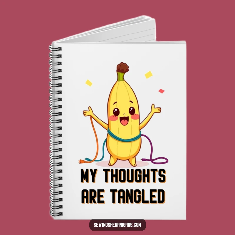 Funny Banana Notebook: Jot Down Ideas with Whimsical Juggling - Great Humorous Gift