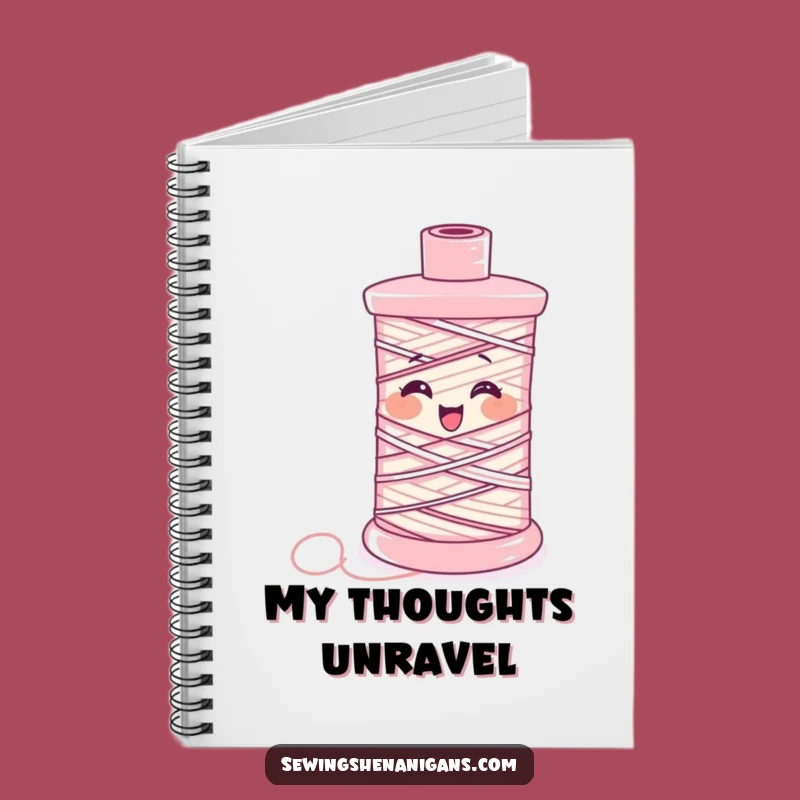 Funny Giggling Thread Notebook: Capture Ideas with Hilarious Sewing Inspiration