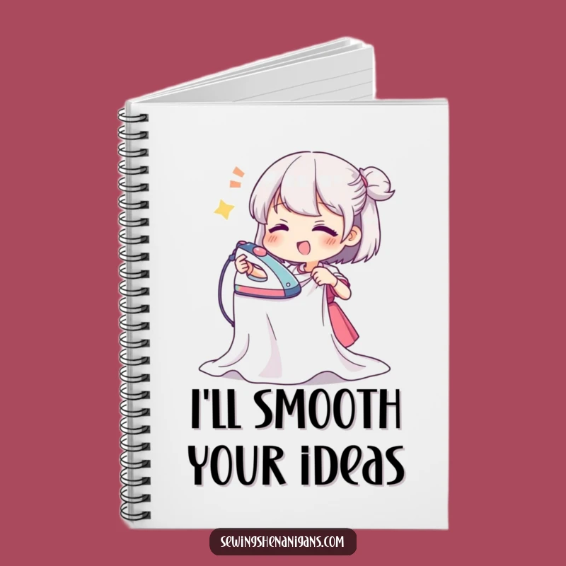 Funny Ironing Enthusiast Notebook - Jot Down Ideas with a Smile