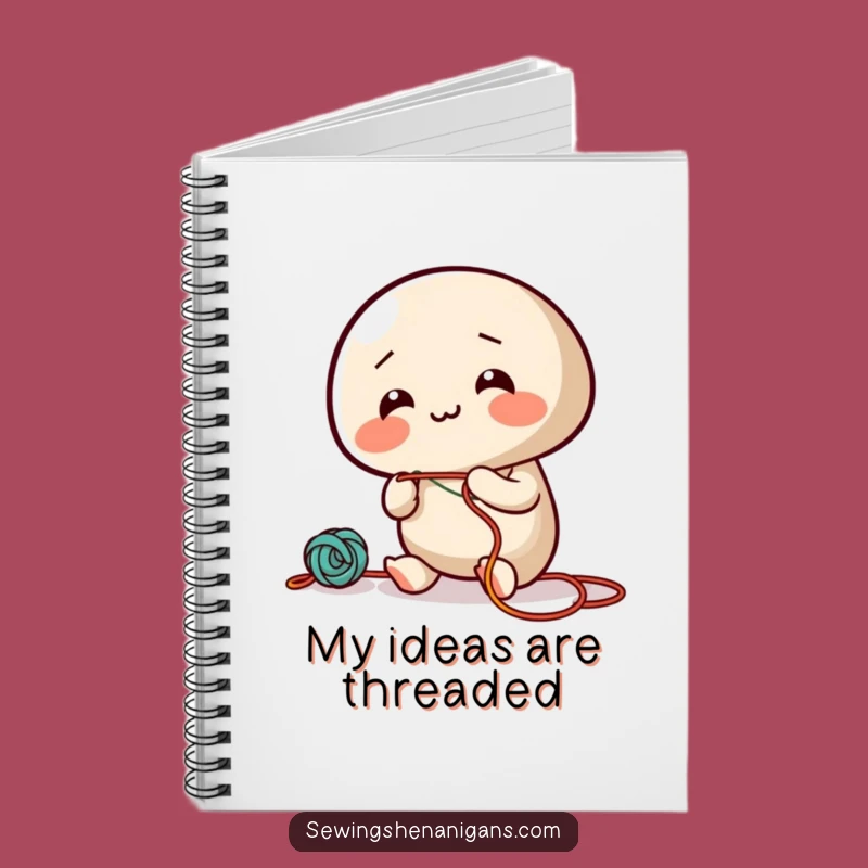 Funny Giggling Needle Notebook - Journal Your Laughs, Perfect Gift