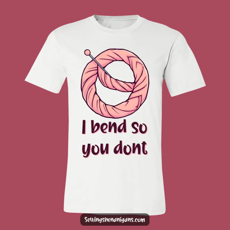 Funny Pretzel Needle T-Shirt: Hilarious Sewing Apparel for Crafters Who Appreciate a Good Joke