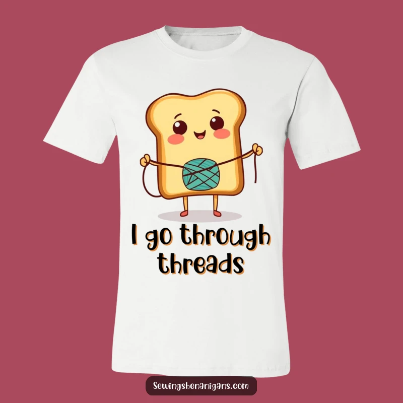Funny Toast Skipping Rope T-Shirt: Wearable Joy with a Cheerful Character Skipping Rope