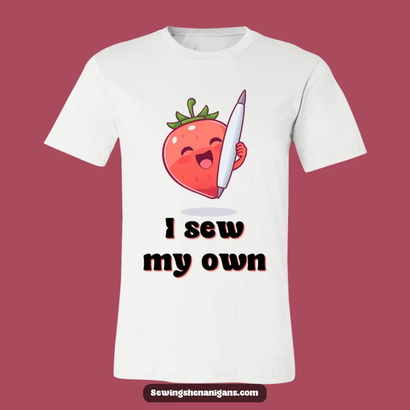 Funny Strawberry Needle T-Shirt: Wear Your Quirky Humor, An Amazing Funny Gift