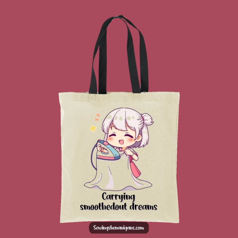 Funny Ironing Enthusiast Tote Bag - Carry Your Humor & Laundry Supplies